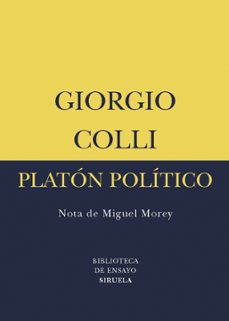 Portada de EL PLATON POLITICO