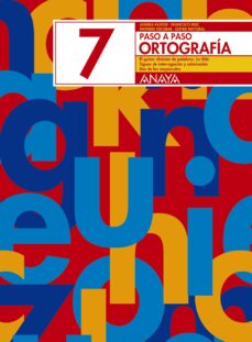 Portada de ORTOGRAFIA 7. PASO A PASO