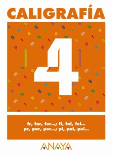Portada de CALIGRAFIA 4 (PRIMARIA) (ED. 2004)