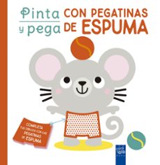 Portada de PINTA Y PEGA CON PEGATINAS DE ESPUMA. ROJO