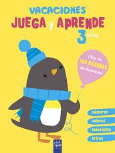 Portada de VACACIONES. JUEGA Y APRENDE. 3 AÑOS
