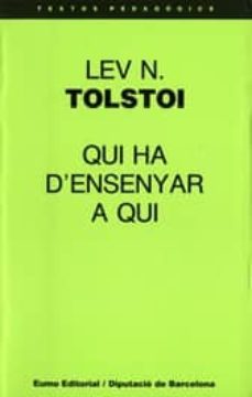 Portada de QUI HA DENSENYAR A QUI