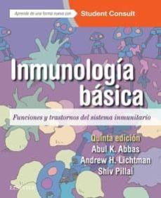 Portada de INMUNOLOGIA BASICA 5ª EDICION
