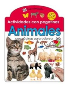 Portada de ACTIVIDADES CON PEGATINAS: ANIMALES