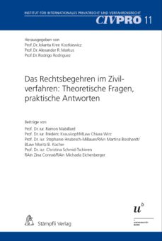 Ebook DAS RECHTSBEGEHREN IM ZIVILVERFAHREN: THEORETISCHE ...