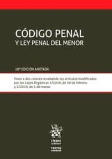 Descargar CODIGO PENAL Y LEY PENAL DEL MENOR gratis pdf - leer online