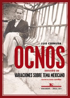 Epub mobi ebooks descargar gratis OCNOS de LUIS CERNUDA (Spanish Edition) CHM PDF 9788484725060