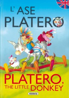 Portada de L'ASE PLATERO/PLATERO, THE LITTLE DONKEY (CONTES BILINGUES CATALA-ANGLES)