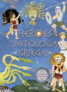 Portada de HEROES DE LA MITOLOGIA GRIEGA CON PEGATINAS