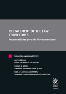 Portada de RESPONSABILIDAD POR DAÑO FISICO Y EMOCIONAL
