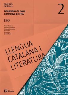 Portada de PROPOSTA DIDACTICA LLENGUA CATALANA I LITERATURA 2 ESO (2016)