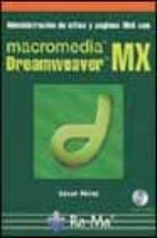 Portada de MACROMEDIA DREAMWEAVER MX (INCLUYE CD-ROM)