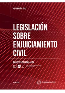 Portada de LEGISLACION SOBRE ENJUICIAMIENTO CIVIL (45ª ED.) (PAPEL+EBOOK)