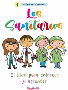 Portada de SANITARIOS LIBRO PARA COLOREAR