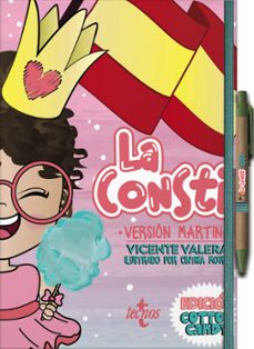 Portada de LA CONSTI VERSION MARTINA. EDICION COTTON CANDY