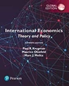 Descargar el libro de texto gratuito en pdf. INTERNATIONAL ECONOMICS: THEORY AND POLICY, GLOBAL EDITION