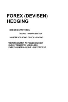 Forex Devisen Hedging Ebook Marco Lermer Descargar Libro Pdf O - 