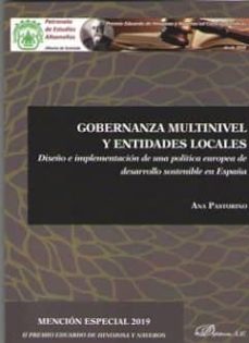 Descargar gratis libros en pdf GOBERNANZA MULTINIVEL Y ENTIDADES LOCALES