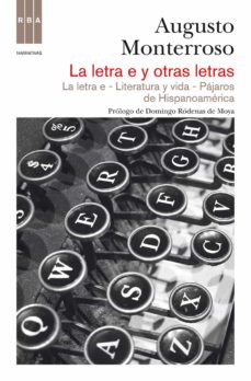 Portada de LA LETRA E Y OTRAS LETRAS