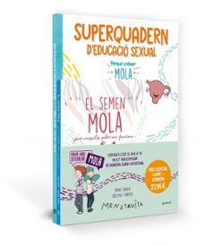 Portada de PACK APREN AMB MENSTRUITA (EL SEMEN MOLA + SUPERQUADERN D EDUCACI O SEXUAL)