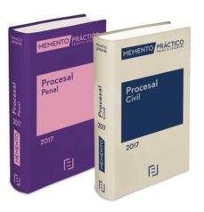 Portada de PACK: MEMENTO PROCESAL CIVIL 2017 + MEMENTO PROCESAL PENAL 2017