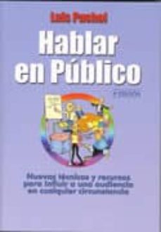Portada de HABLAR EN PUBLICO.4ª ED