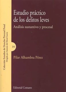 Portada de ESTUDIO PRACTICO DE LOS DELITOS LEVES