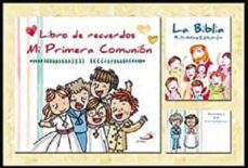 Portada de ESTUCHE DE REGALO MI PRIMERA COMUNION INCLUYE LIBRO DE RECUERDOS+LA BIBLIA+50 RECORDATORIOS