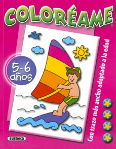 Portada de COLOREAME 5-6 AÑOS