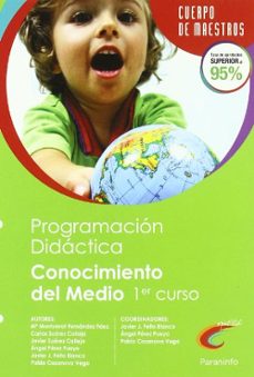 Portada de CUERPO DE MAESTROS PROGRAMACION DIDACTICA EDUCACION PRIMARIA CONO CIMIENTO DEL MEDIO 1º CURSO