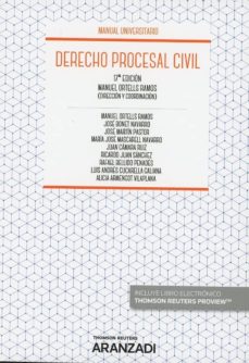 Portada de DERECHO PROCESAL CIVIL (17ª ED.)