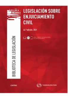 Descargar el archivo gratuito ebook pdf LEGISLACIÓN SOBRE ENJUICIAMIENTO CIVIL RTF PDF de AA.VV in Spanish