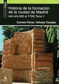 Descargar libros en amazon HISTORIA DE LA FORMACION DE LA CIUDAD DE MADRID 9788498275780 PDF PDB MOBI (Spanish Edition)