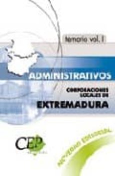 Cronouno.es Administrativos Corporaciones Locales De Extremadura. Temario Vi L. I Image