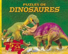 Portada de PUZLES DE DINOSAURES 1 (LLIBRE PUZLES DE DINOSAURES)