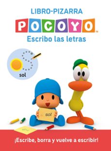 Portada de POCOYO. LECTOESCRITURA - ESCRIBO LAS LETRAS. (LIBRO-PIZARRA)