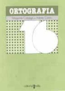 Portada de ORTOGRAFIA 16 C.M.