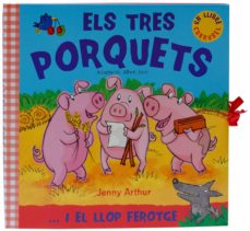 Portada de ELS TRES PORQUETS... I EL LLOP FEROTGE