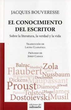 Portada de EL CONOCIMIENTO DEL ESCRITOR