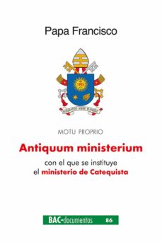 Portada de ANTIQUUM MINISTERIUM