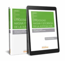 Portada de LITIGIOSIDAD MASIVA Y EFICIENCIA DE LA JUSTICIA CIVIL