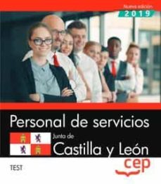 Descargar libros gratis en linea mp3 PERSONAL DE SERVICIOS. JUNTA DE CASTILLA Y LEÓN. TEST 9788418160790