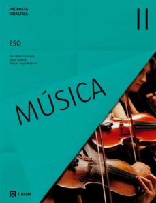 Portada de PROPOSTA DIDACTICA MUSICA II ESO (2015).