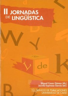 II JORNADAS DE LINGUISTICA | MIGUEL CASAS GOMEZ | Casa del Libro