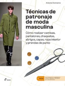 Portada de TECNICAS DE PATRONAJE DE MODA MASCULINA