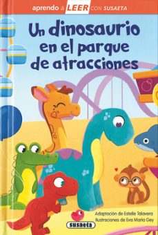 Portada de UN DINOSAURIO EN EL PARQUE DE ATRACCIONES