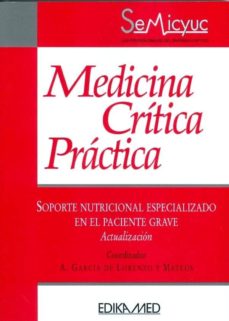 Portada de SOPORTE NUTRICIONAL ESPECIALIZADO EN EL PACIENTE GRAVE