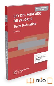 Portada de LEY DEL MERCADO DE VALORES