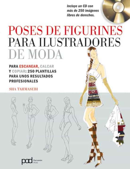 Portada del libro 'Poses de figurines para ilustradores de moda'