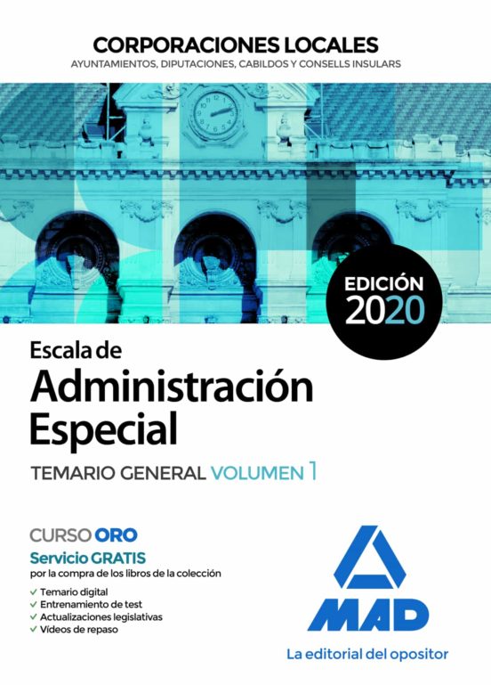 ESCALA DE ADMINISTRACION ESPECIAL. CORPORACIONES LOCALES. TEMARIO